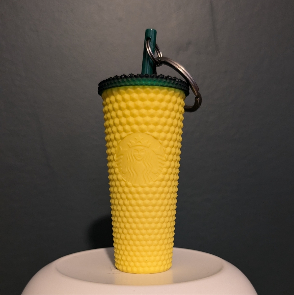 Starbucks Yellow Decor Accent Tumbler